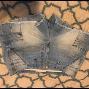 Route 66 Jean Shorts Light Blue Very Comfortable